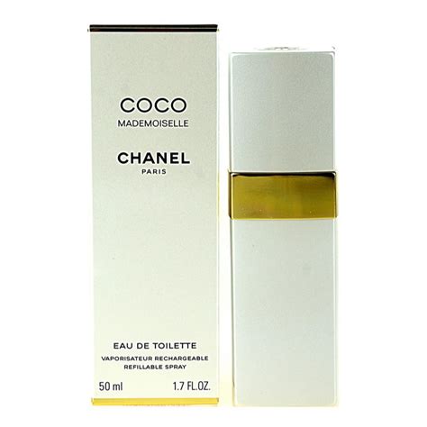 coco chanel eau de toilette 50 ml|chanel eau de toilette refill.